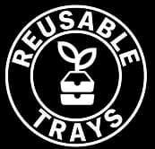 Reusable Trays icon sustainability